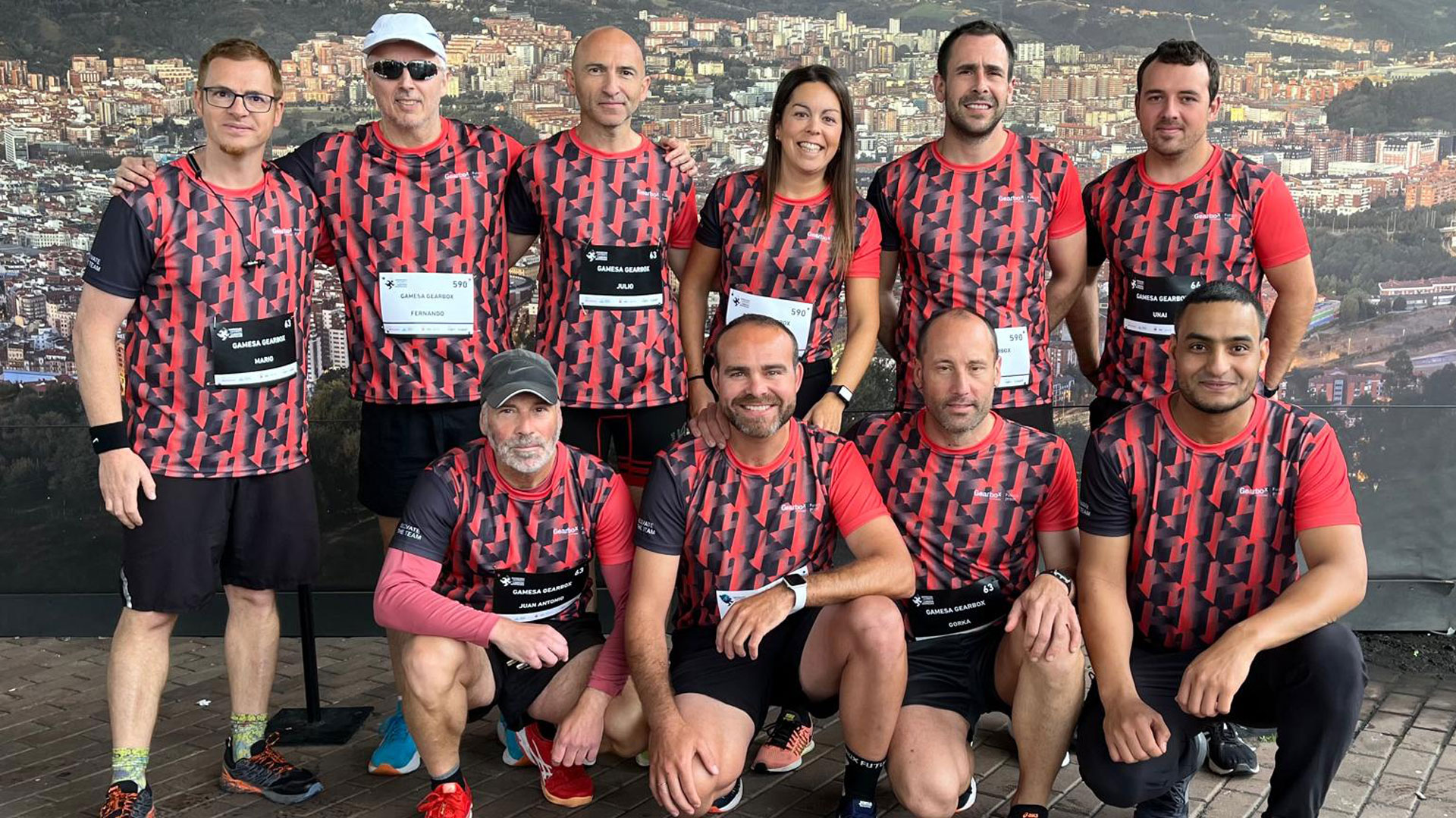 Running as a team!