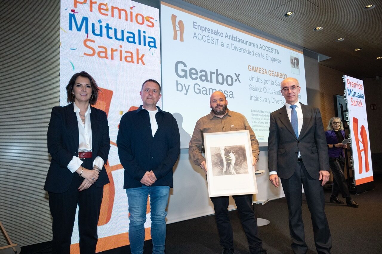 Gamesa Gearbox recognised for its commitment to diversity in health and safety