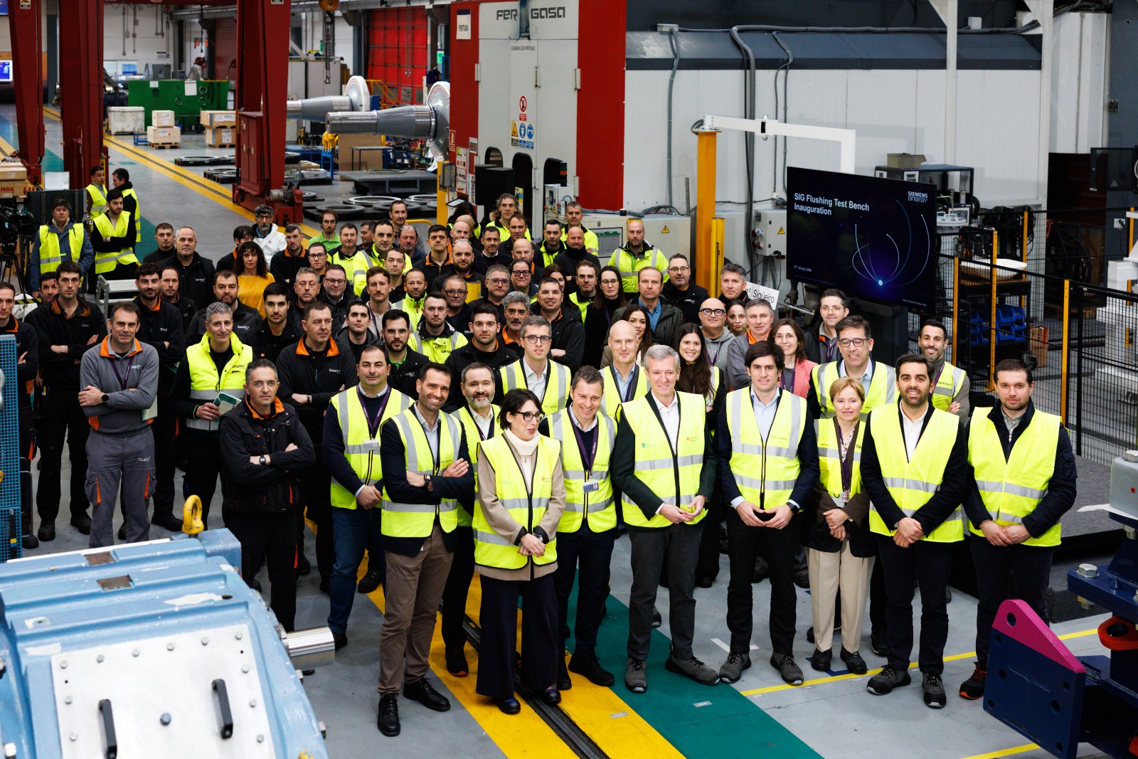 New test bench in Sigüeiro